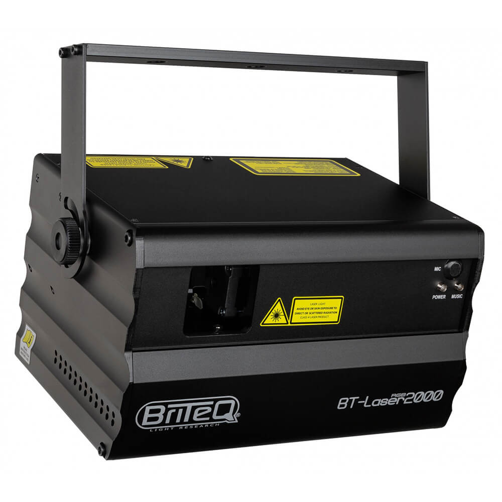 Briteq BT-Laser2000 RGB - Puissant laser de 2W