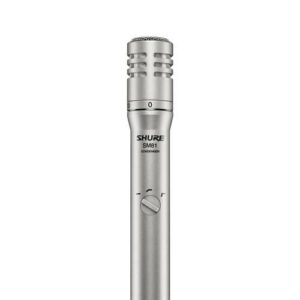 Shure SM81 - Microphone statique pour instrument