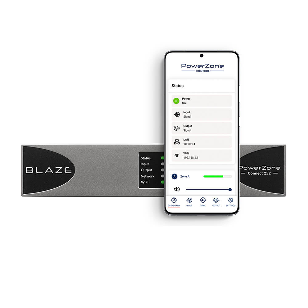 Blaze PowerZone Connect 252 - Amplifcateur 2x125 W