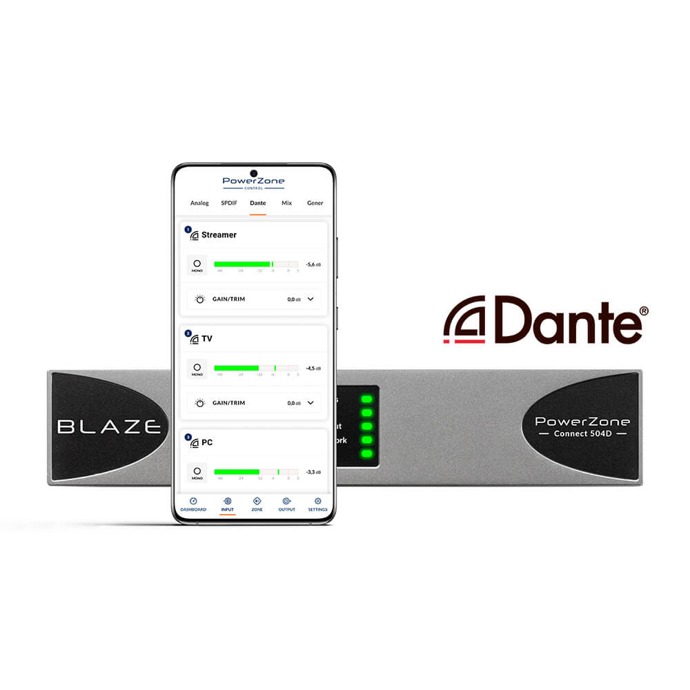 Blaze PowerZone Connect 504D Amplificateur 4x125W N2S Store